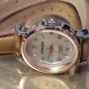 Strada Gold and Silver Watch